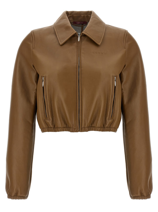 Gucci Puffer Jackets Beige