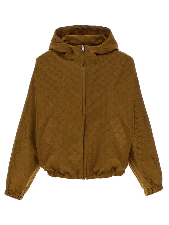 Gg Puffer Jackets Yellow