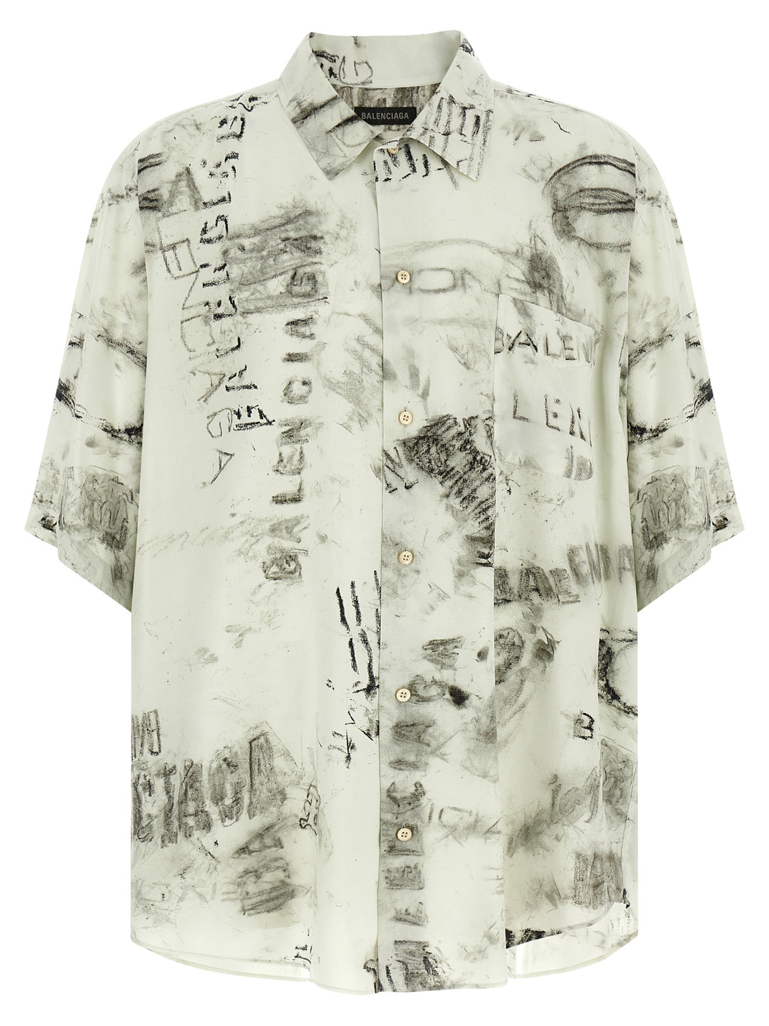 Balenciaga Minimal Shirt and Blouse - Gray | cf992d265f5249fbc25d71f3194bc5a0da53fccd