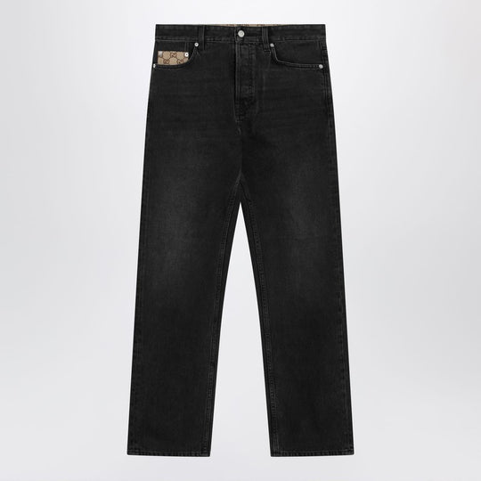 Black Délavé Jeans