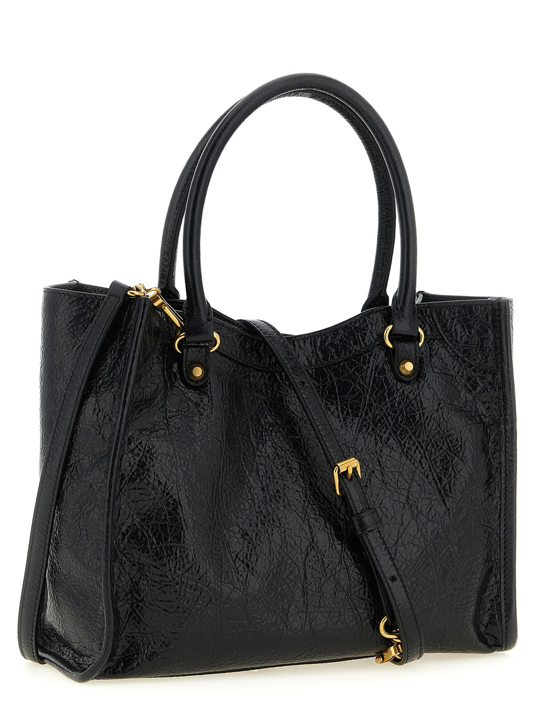 Balenciaga Le City Tote Bag - Black | e630f6d389ca0534fdbe310faa8a96cd5339f6b7