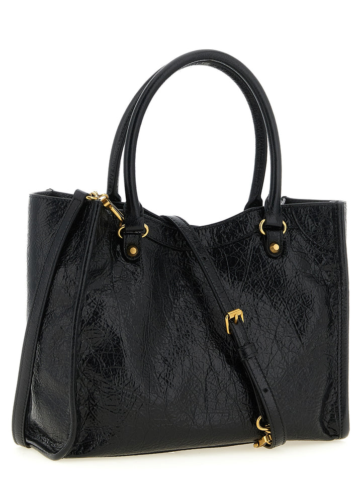 Balenciaga Le City Tote Bag - Black | e630f6d389ca0534fdbe310faa8a96cd5339f6b7