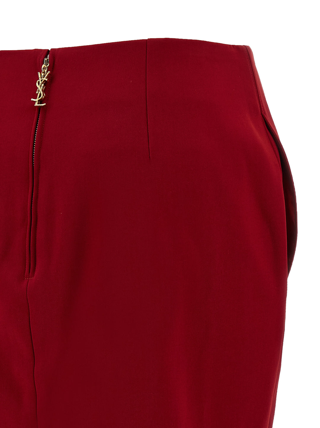 Saint Laurent Pencil Skirt Skirts - Red | a6c5629de442b7b34a25ccf75b7337aeadf73d09