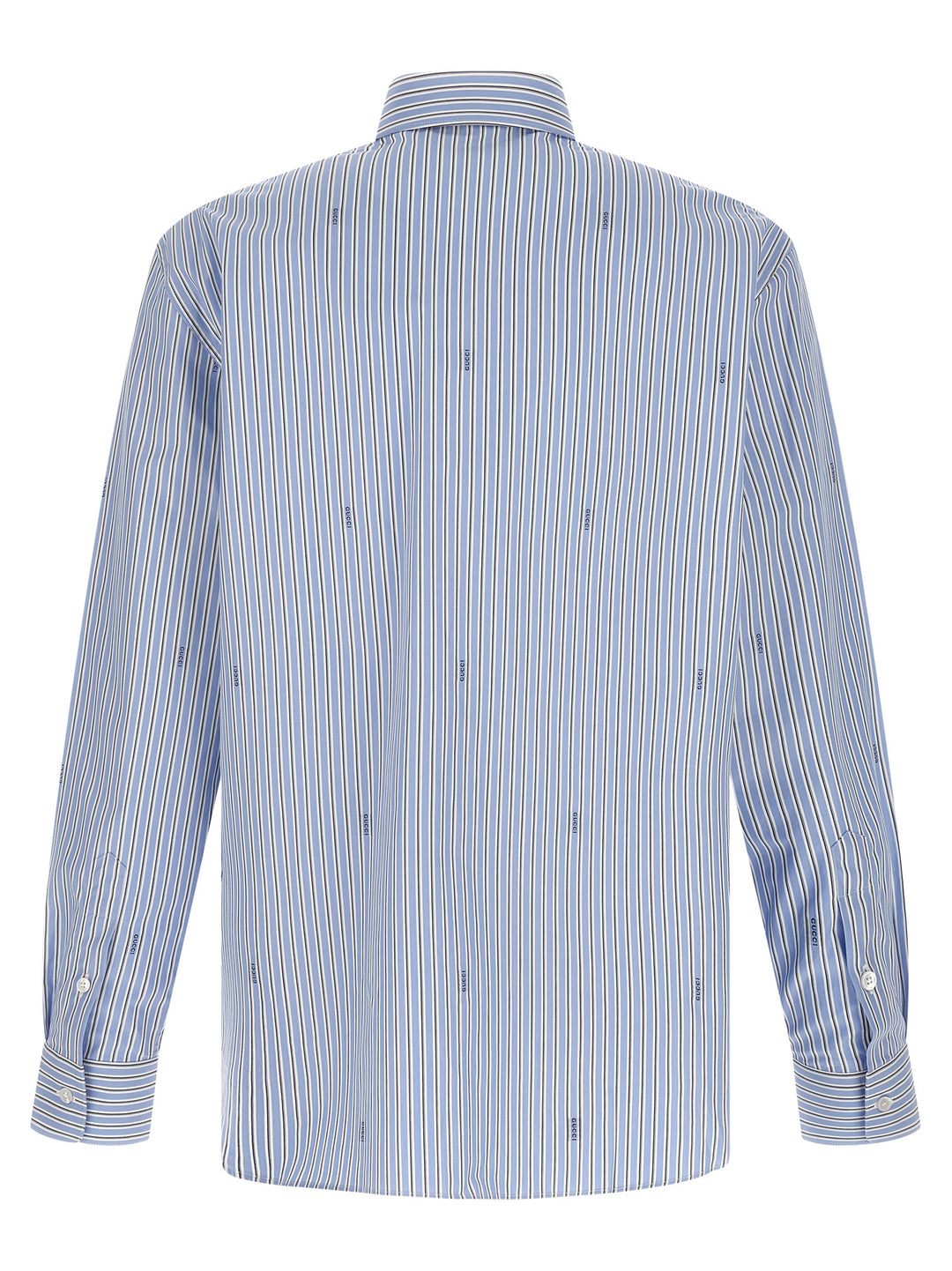 Gucci Gucci Fil Coupé Shirt Shirt and Blouse - Light Blue | 8eaba8bd3c3399a9df2435678f244673a636c35a