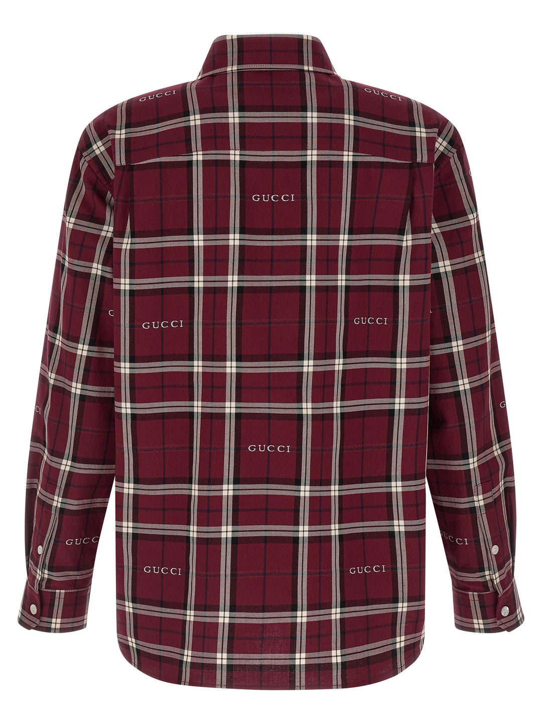 Gucci Tartan Shirt Shirt and Blouse - Red | cf28b8765f5718dffc8edc104ef3a163f21558a8