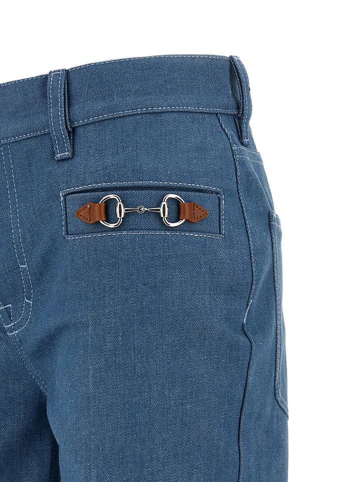 Gucci Morsetto Jeans - Light Blue | dc809eeab1d32150024a982adc0e97952e46382d