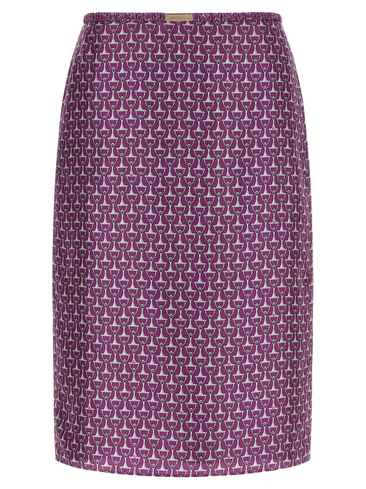 Gucci Morsetto Skirts - Purple | 0cac01d9cd632ea684e69d8d39962d604eeddc65