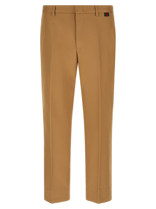 Web Loop Pants Beige