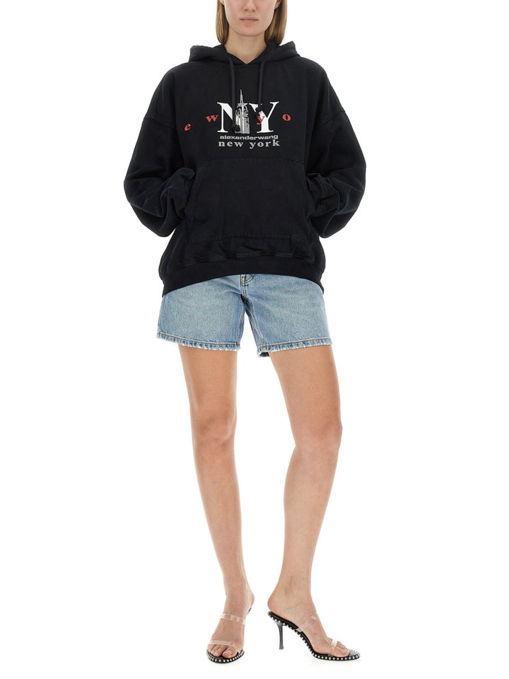 Alexander Wang Sweatshirts - Black | Wanan Luxury