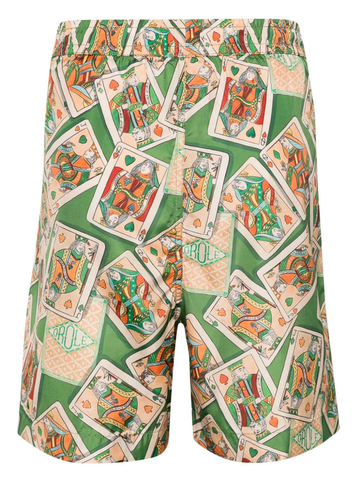 Drole De Monsieur SHORTS - Green | 7b5fa4b2c83450b9f8c452038b2e90c4270c72b4