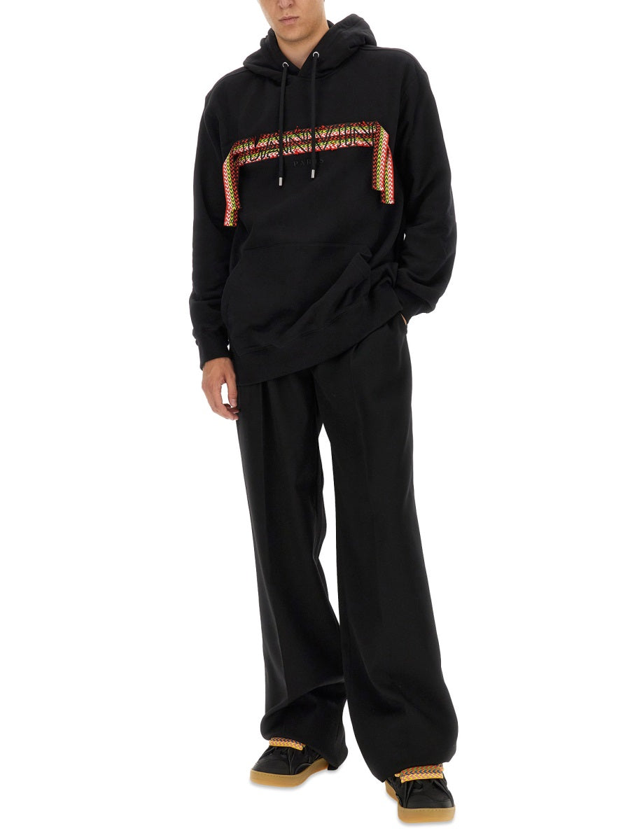 Lanvin Sweatshirts - Black | Wanan Luxury