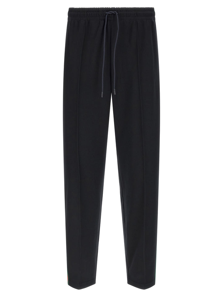 Gucci Nastro Web Pants - Blue | 632a6c059062ed9cfb529b29484975ceb49d58a4