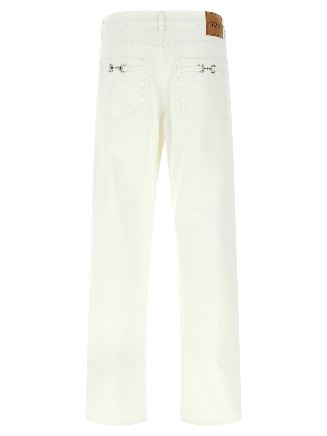 Gucci Morsetto Jeans - White | fcfba04ee71e303d648bb2e579fefe3443f029c1
