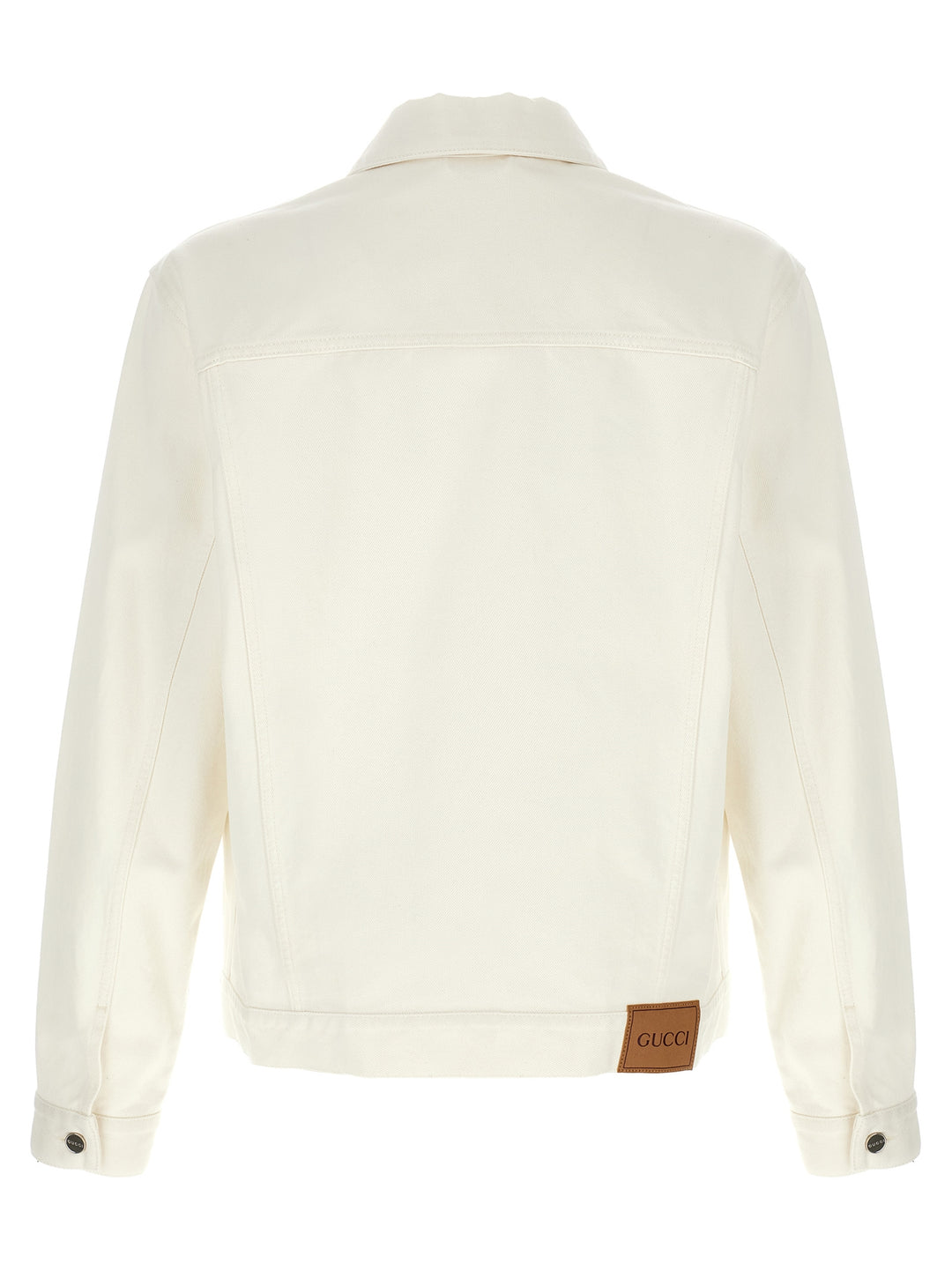 Gucci Morsetto Puffer Jackets - White | 7c343cd76ee977f2064a2f8f59c66d6369d18565