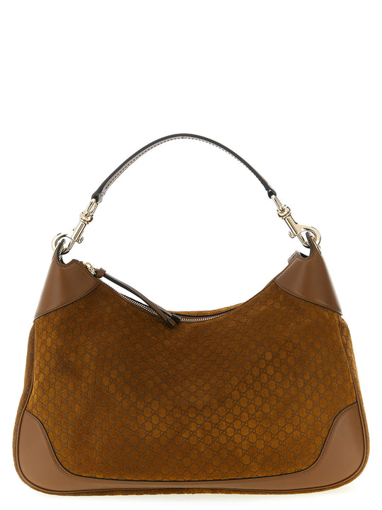 Gucci B Shoulder Bags Brown