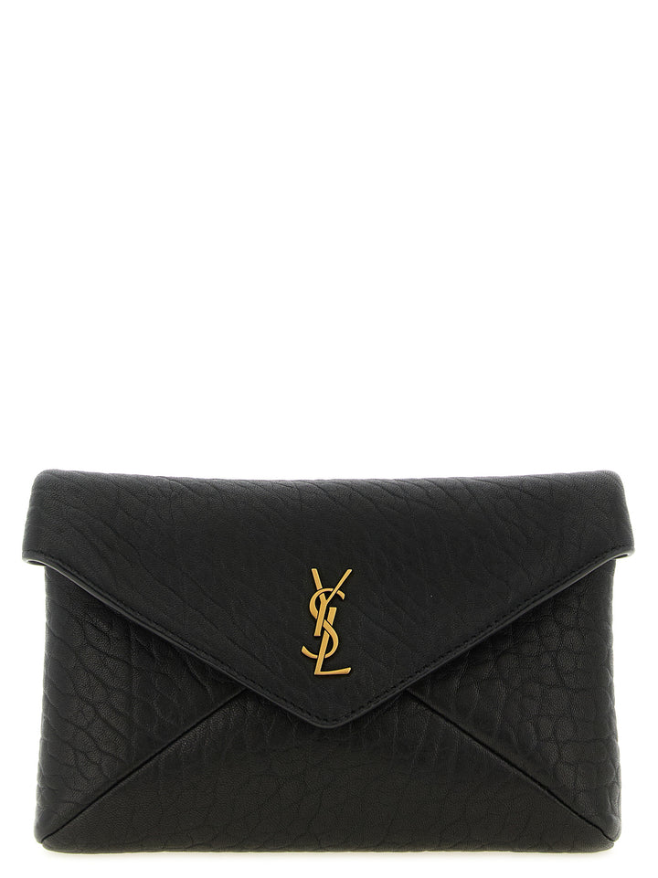 Saint Laurent Envelope Crossbody Bags - Black | 744ac7d37520a7430bef0995742d83b36ffa1b50