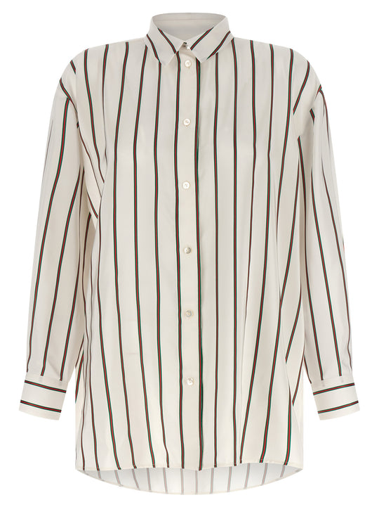 Web Shirt And Blouse White