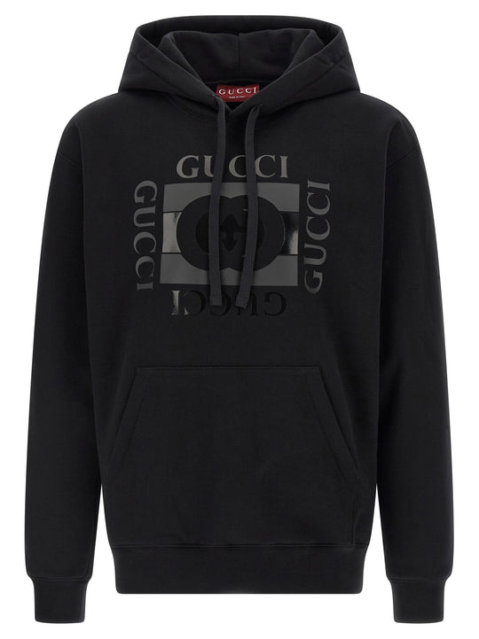 Gucci Incrocio Gg Sweatshirt Black
