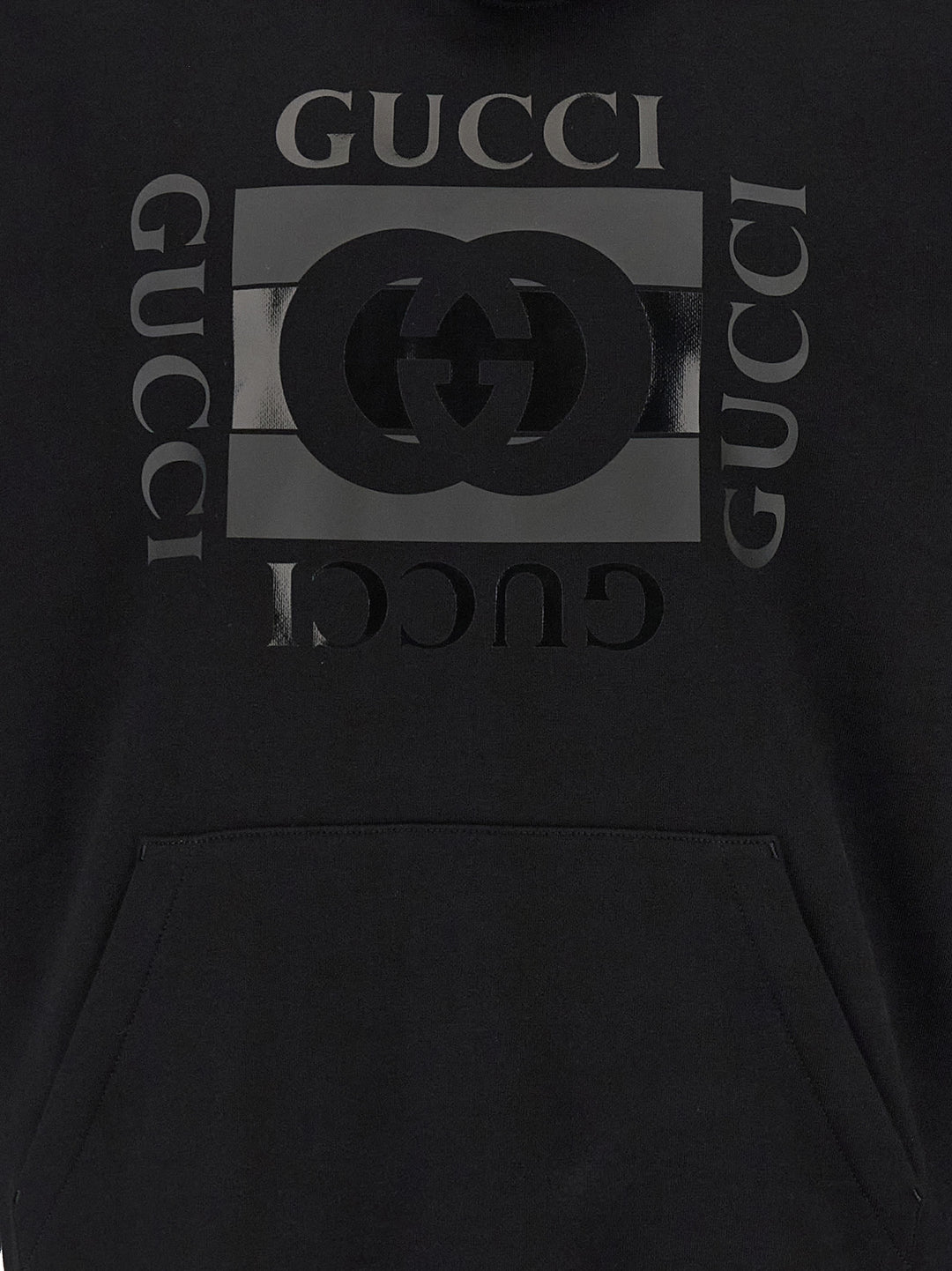 Gucci Gucci Incrocio Gg Sweatshirt - Black | bf5b9bf1f38254fef4c065e84d9b14d5d4a21270