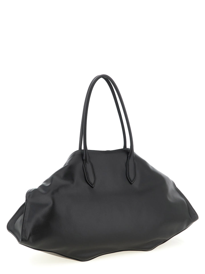 Mcqueen Maxi Manta Shoulder Bags - Black | e33a5cdb0bcad822c12c2405a86e6507fa4de0b4