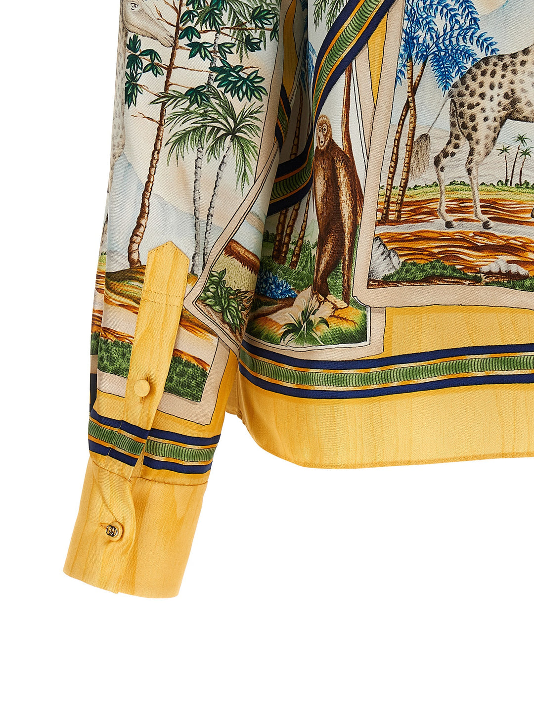 Gucci Silk Shirt Shirt and Blouse - Multicolor | b34a7be2d89b0bbc03f8810f6b30bc516dae72a7