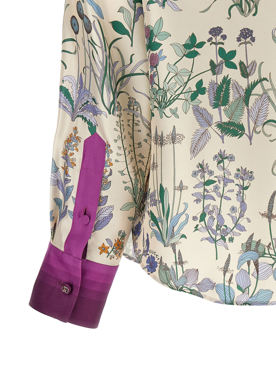 Gucci Silk Shirt Shirt and Blouse - Multicolor | f5930a61affd00b470df2ccb891e012f15fa5923