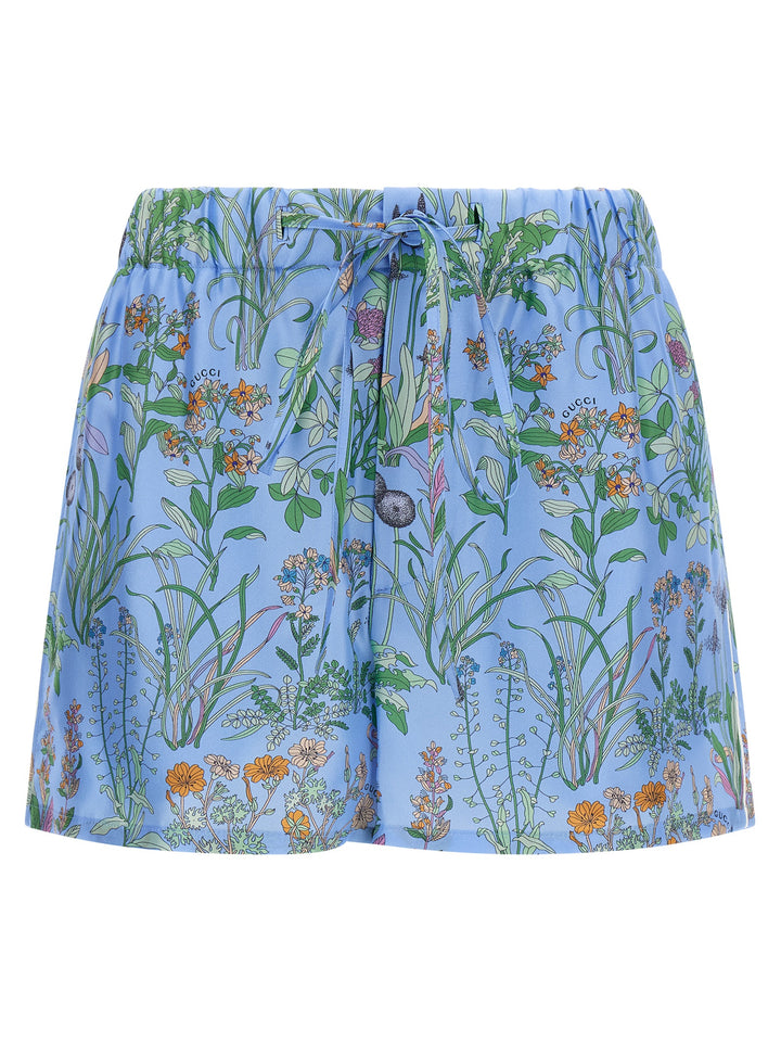 Gucci Gucci Flora Bermuda and Short - Light Blue | ab901273dca06d49aae87fdc4bcfc3609a8f1d75