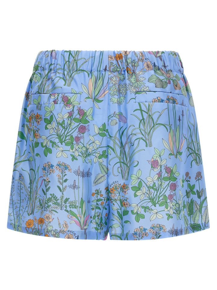 Gucci Gucci Flora Bermuda and Short - Light Blue | 80373ce2b6cac908cb13149e6a984f351357432e