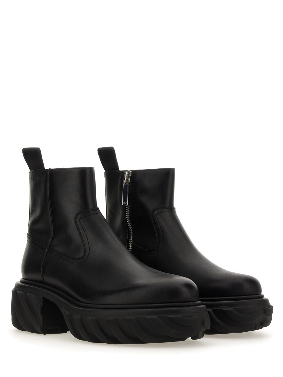 Off-White Boots - Black | Wanan Luxury