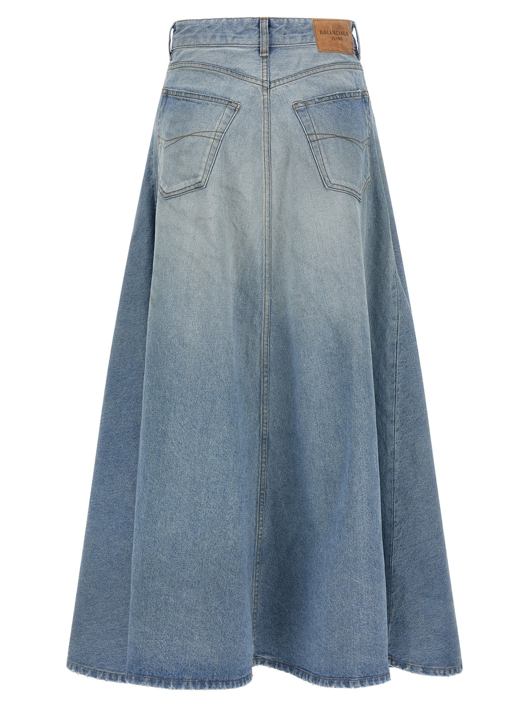 Balenciaga Godet Skirts - Light Blue | d5d708705a313b6e53e8d7690252d8d08567a475