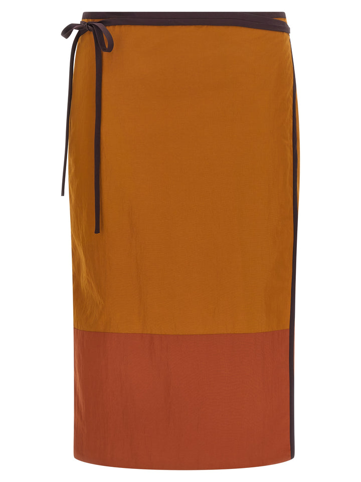 Saint Laurent Pencil Skirt Skirts - Brown | 1d0572cff0292c6e812f481981142f22b8c4b56d