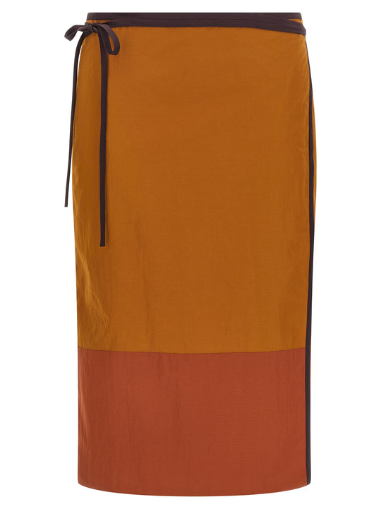 Pencil Skirt Skirts Brown