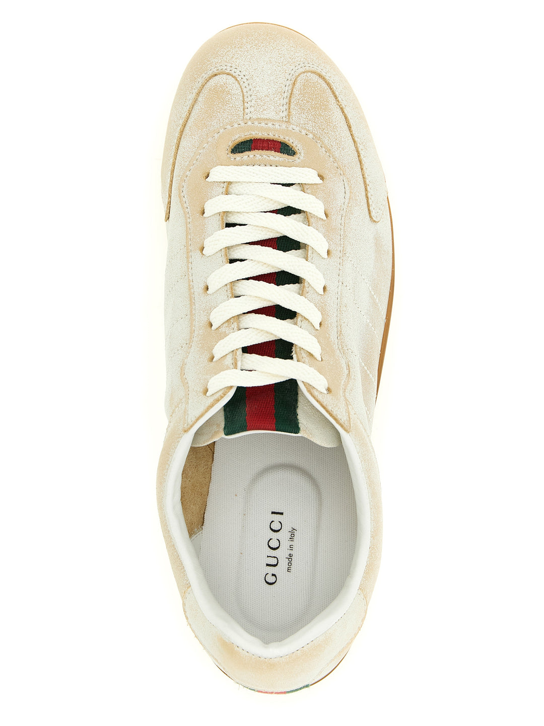 Gucci Gucci Shift Sneakers - Beige | 0c09fda6e912c3703c85cebfa3e2bef101c12f83