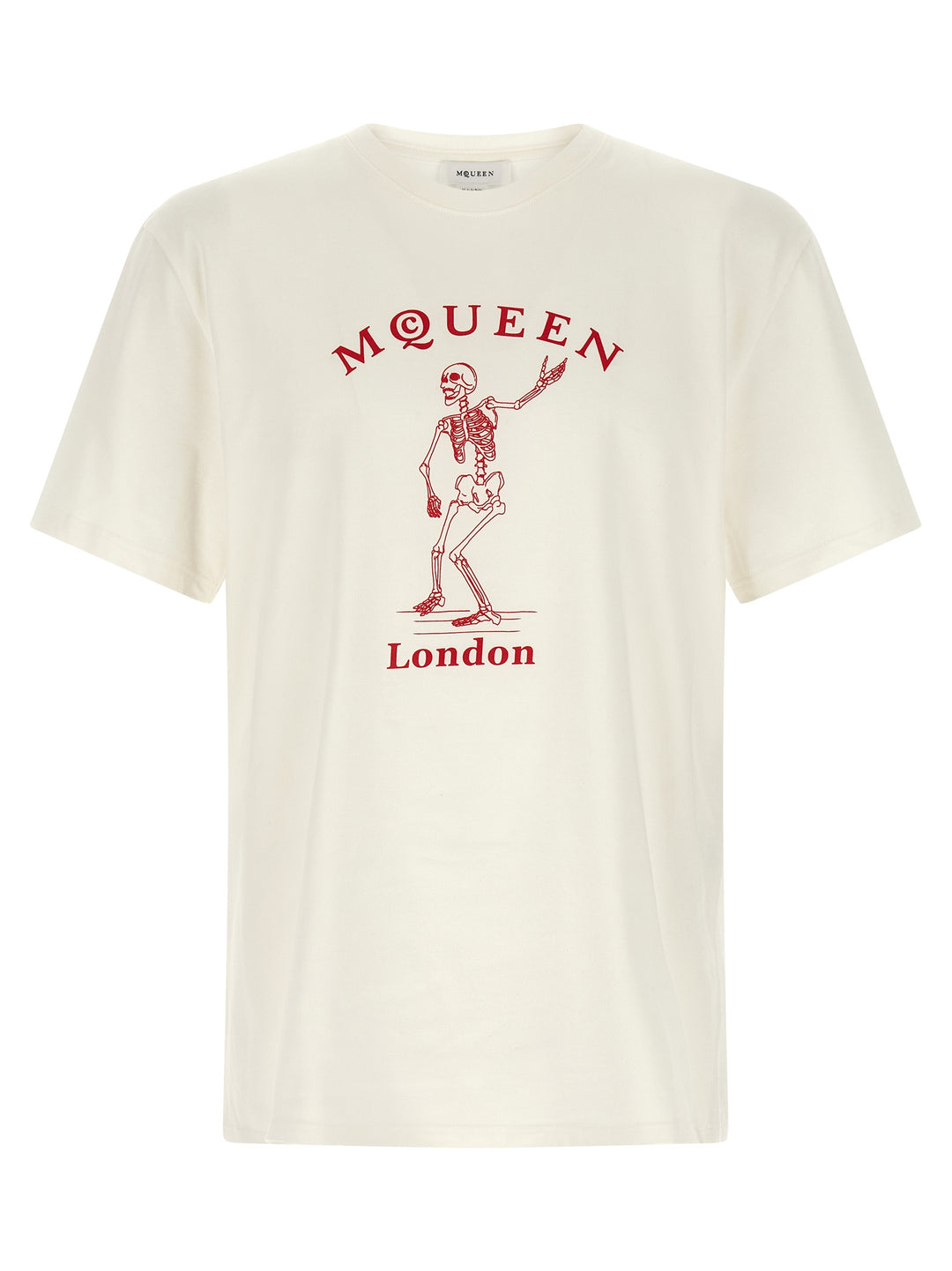 Mcqueen Skeleton T-shirt - Red | 00fdb685e165a7c71a08fa2aecd164e7dc98efe0