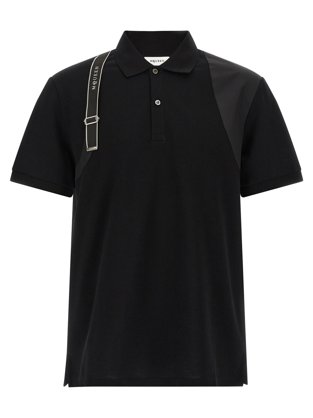 Mcqueen Harness Polo - Black | 9260fb5bbdc72a0ea990220d72aa8719b1daf201