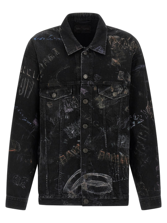 Oversize Puffer Jackets Black