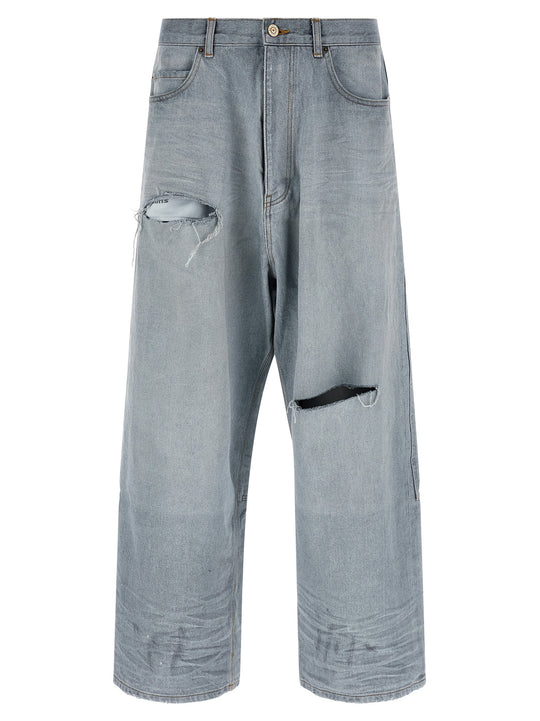 Minimal Baggy Jeans Blue
