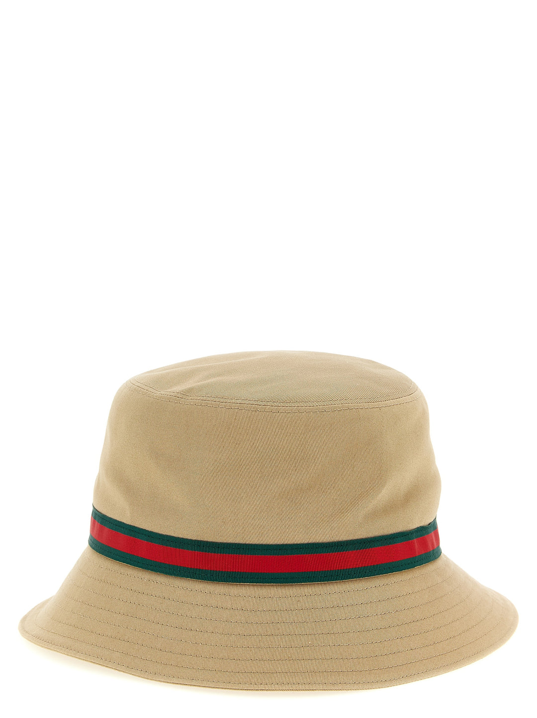 Gucci Web Tape Bucket Hat Hats - Beige | f17f721c8b8fe8981a327fd7560bfc242ece70cc