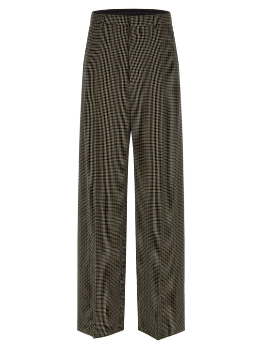 Large Tailored Pants Brown