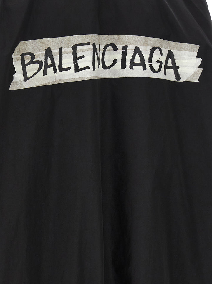 Balenciaga Masking Tape Sweatshirt - Black | cca36b3f23baab960b9d5b26fba35474d71ec23b