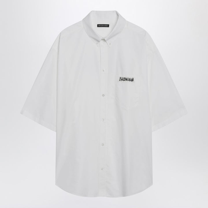 Balenciaga Shirts & Tops - White | 8c09daf5c7fd2881e97ce0b60de9cbd21cc69ad7