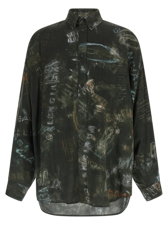Cocoon Shirt And Blouse Black