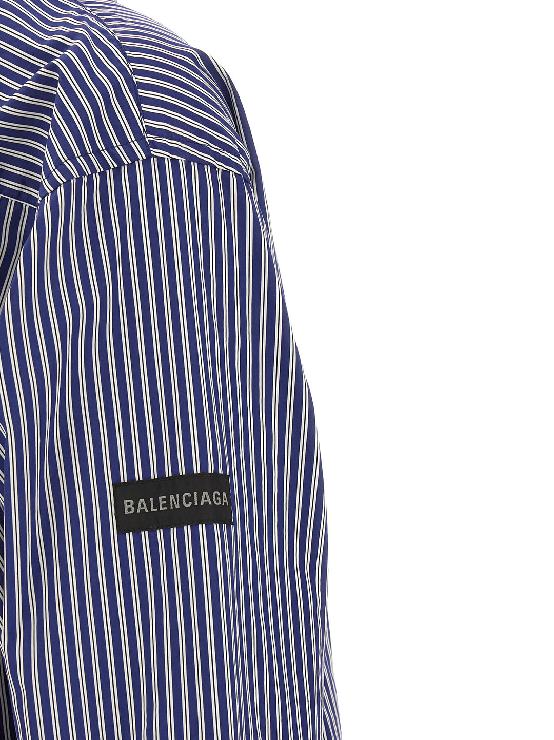 Balenciaga Striped Shirt Shirt and Blouse - Blue | e4c5af3b6e87b59241a4509d8e59fa38e76513b2
