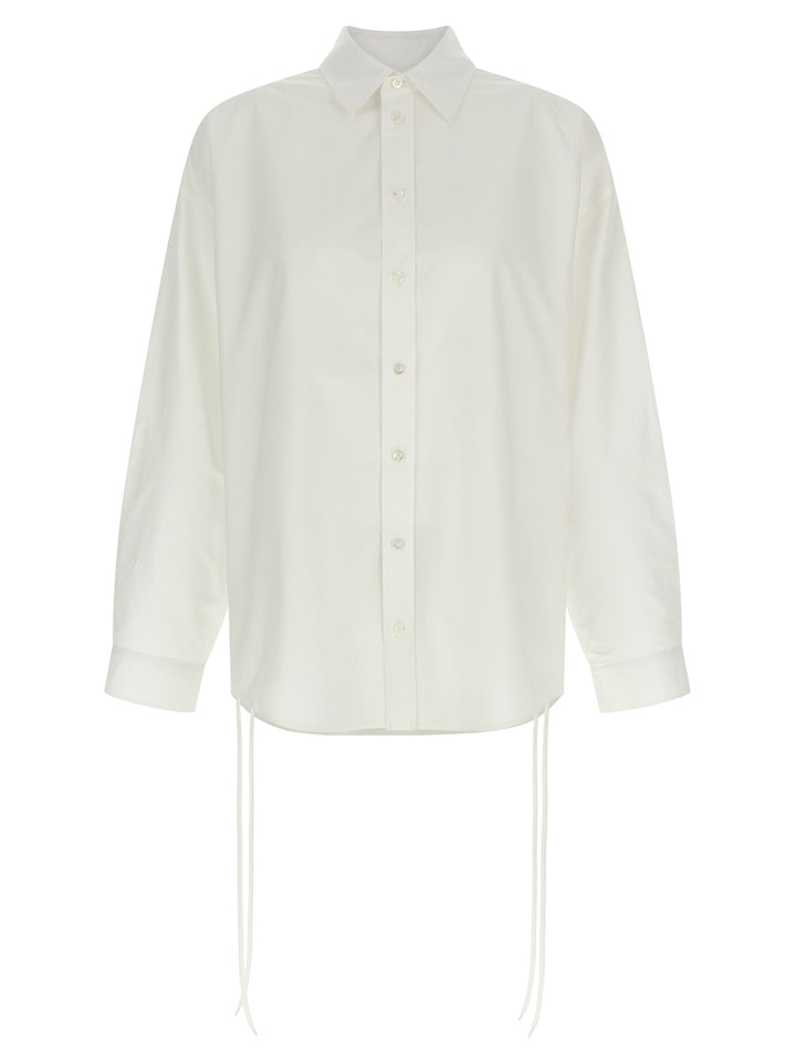 Balenciaga Lace-Up Shirt and Blouse - White | 5ad8e68be639e923643c4255025f8ec78185037c