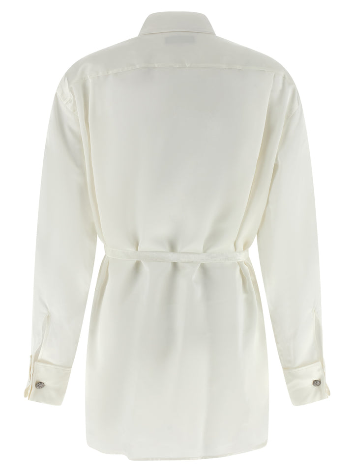 Balenciaga Wrap Shirt and Blouse - White | a37f5dcbee4a53709937d460fec879b9fba905a2