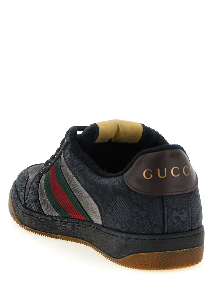 Gucci Screener Sneakers - Black | 0adeffb7a62015012935f2900d4efa1a107b1d77