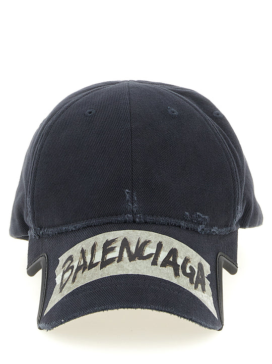 Masking Tape Hats Black