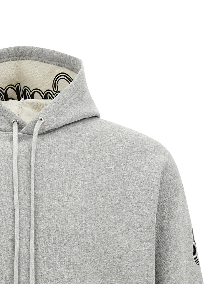 Balenciaga Cursive Sweatshirt - Gray | f0db90d8ae11ebc54248a57b7b477e047e82b717