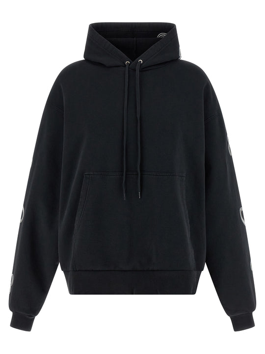 Cursive Sweatshirt Black