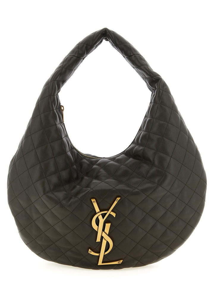 Saint Laurent Hobo Icare Shoulder Bags - Brown | 3427baaad9d6fdff69fb133a2938faf9bc4c43be